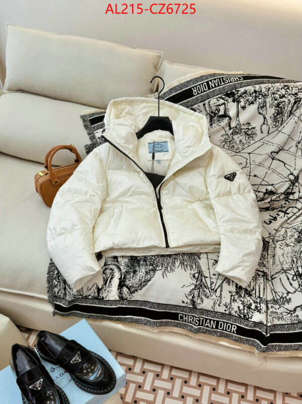Down jacket Women-Prada replcia cheap from china ID: CZ6725 $: 215USD