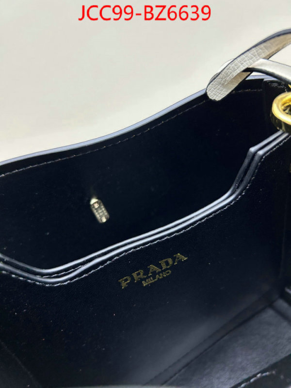 Prada Bags(4A)-bucket bag luxury 7 star replica ID: BZ6639 $: 99USD,