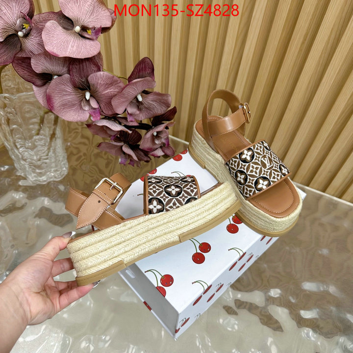 Women Shoes-LV wholesale replica shop ID: SZ4828 $: 135USD