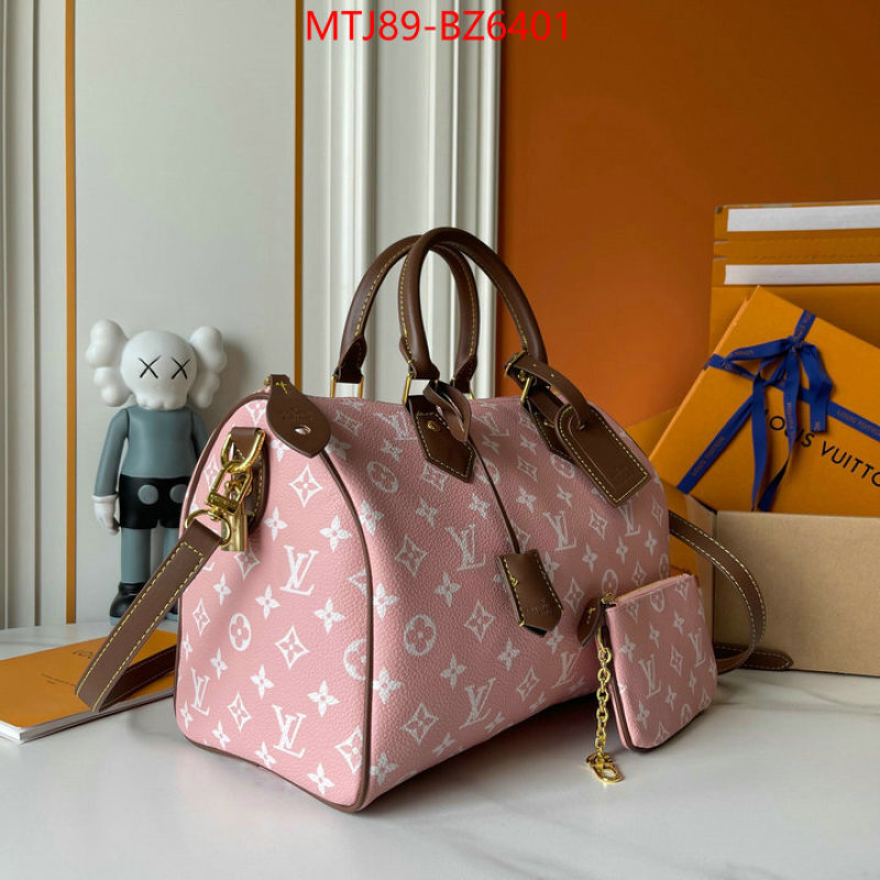 LV Bags(4A)-Speedy- fake high quality ID: BZ6401 $: 89USD,
