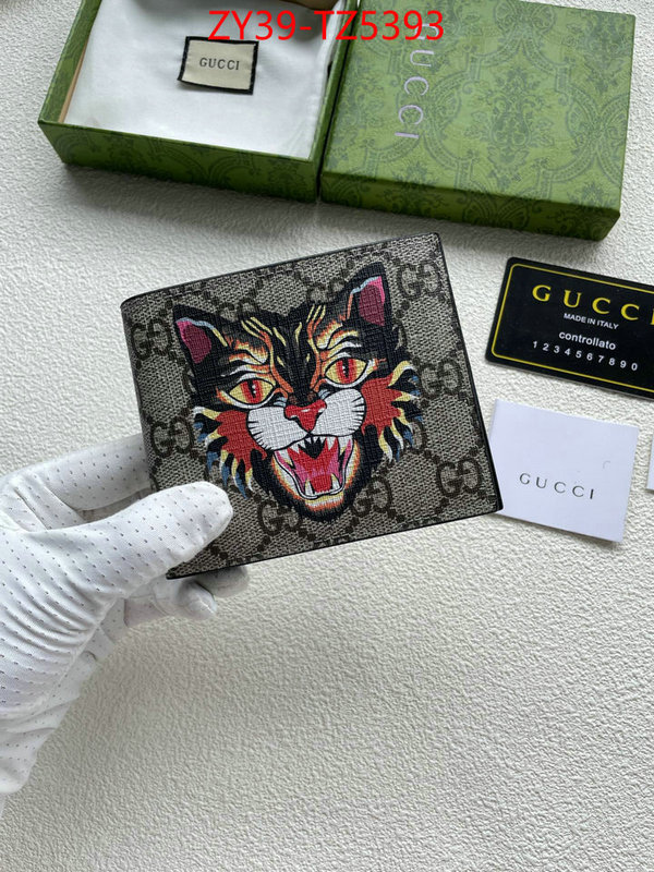 Gucci Bags(4A)-Wallet- replica ID: TZ5393 $: 39USD,