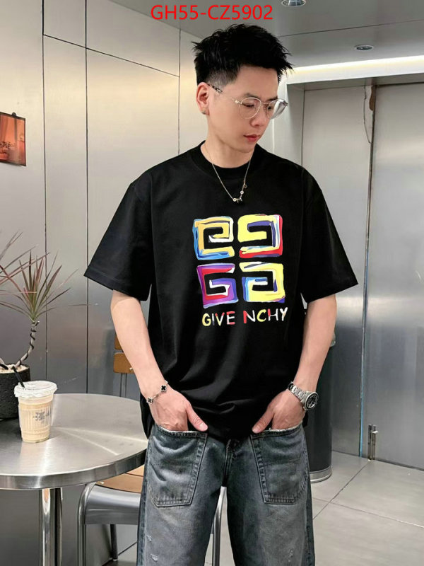 Clothing-Givenchy where to buy replicas ID: CZ5902 $: 55USD