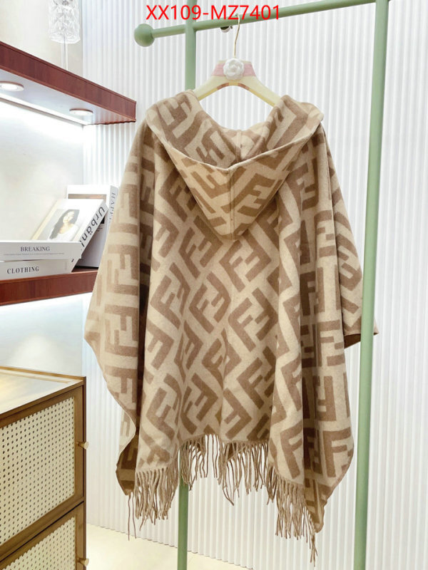 Scarf-Fendi styles & where to buy ID: MZ7401 $: 109USD