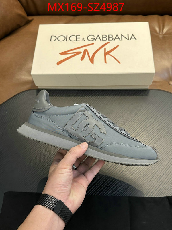 Men Shoes-DG best quality fake ID: SZ4987 $: 169USD