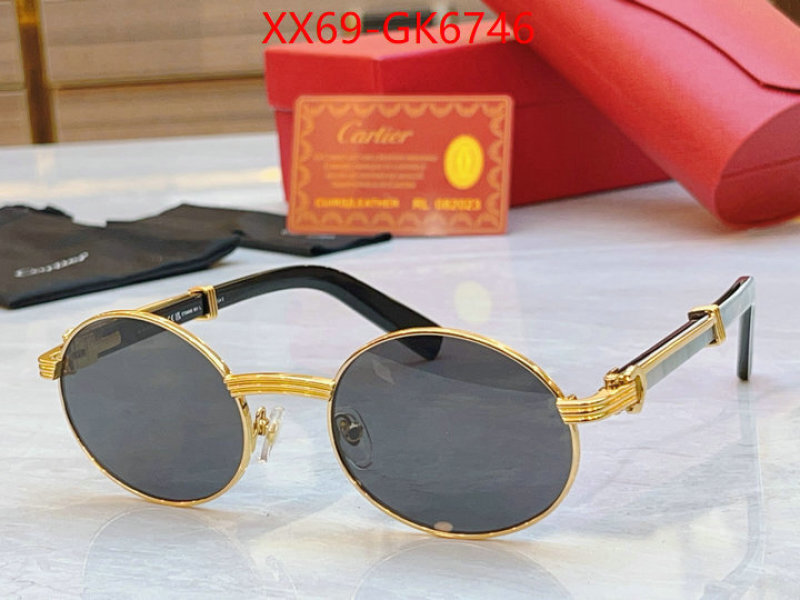 Glasses-Cartier buy cheap replica ID: GK6746 $: 69USD