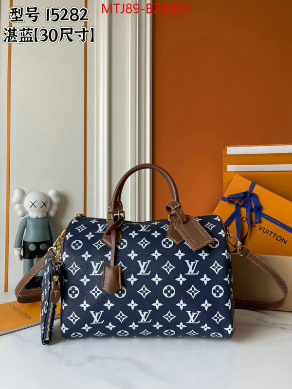 LV Bags(4A)-Speedy- fake high quality ID: BZ6401 $: 89USD,