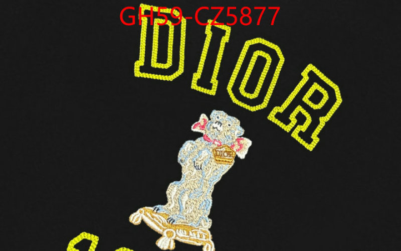 Clothing-Dior luxury fake ID: CZ5877 $: 59USD