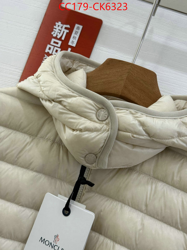 Down jacket Women-Moncler wholesale china ID: CK6323 $: 179USD