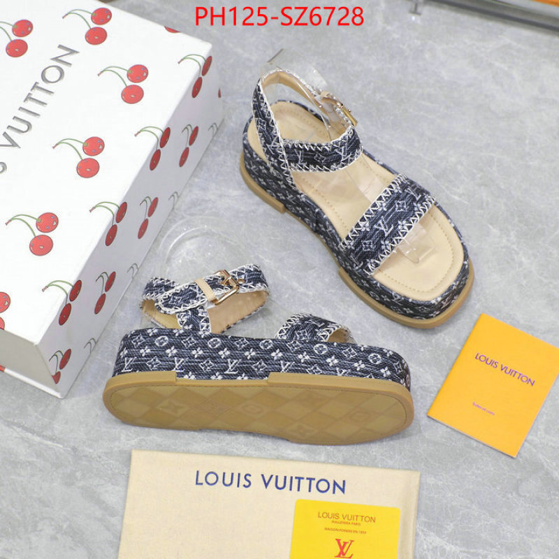 Women Shoes-LV wholesale designer shop ID: SZ6728 $: 125USD