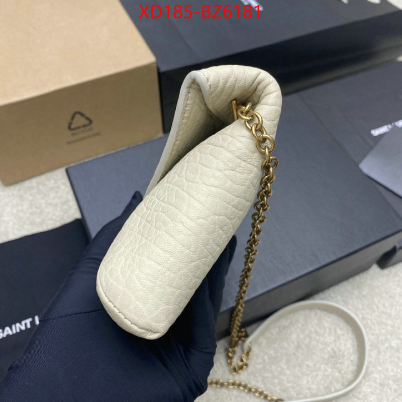 YSL Bags(TOP)-Crossbody- luxury fashion replica designers ID: BZ6181 $: 185USD,