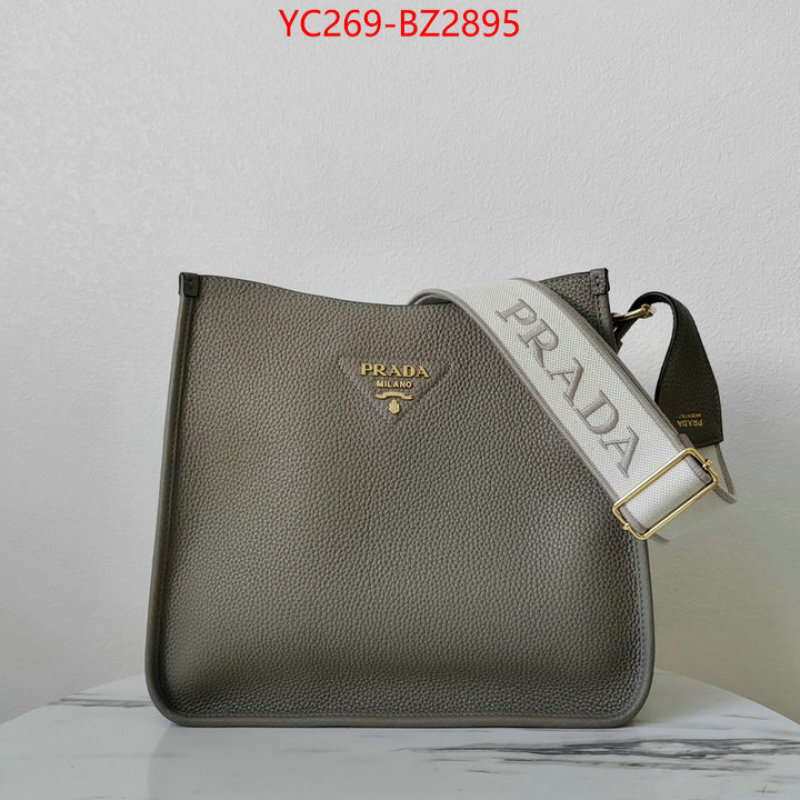 Prada Bags(TOP)-Crossbody- practical and versatile replica designer ID: BZ2895 $: 269USD,