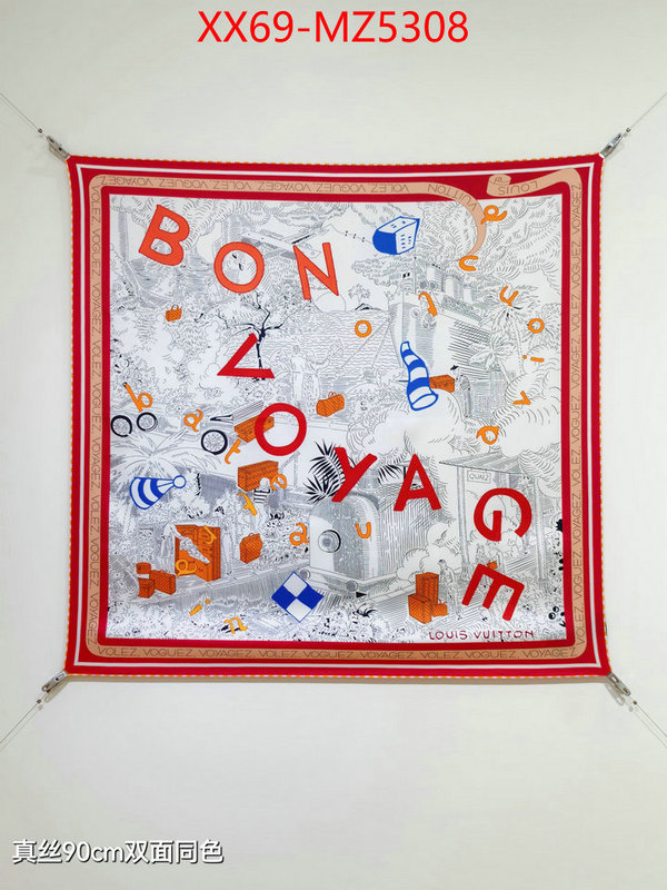 Scarf-LV 2024 luxury replicas ID: MZ5308 $: 69USD