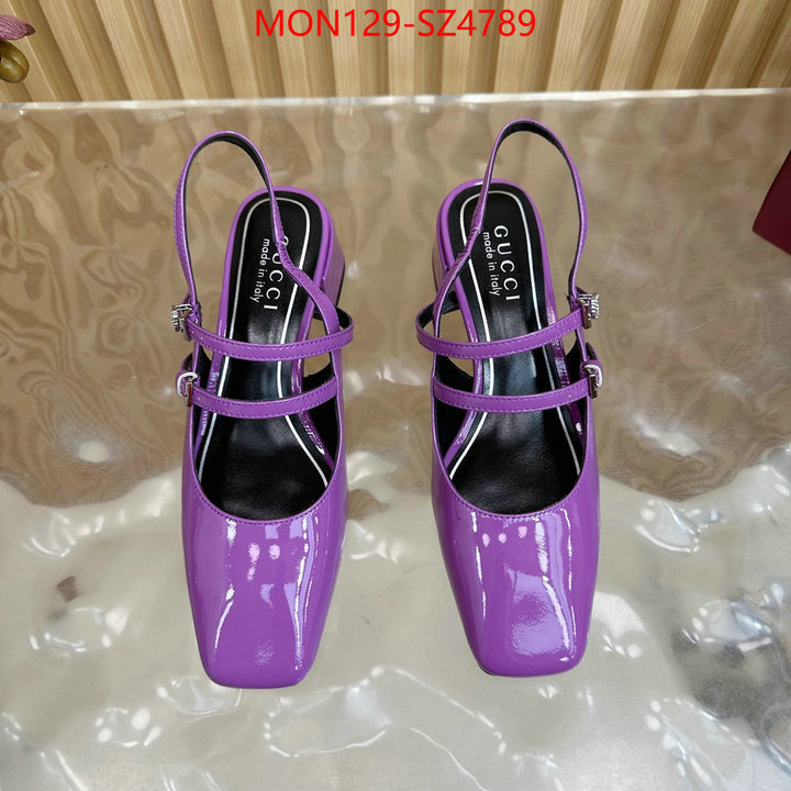 Women Shoes-Gucci top quality designer replica ID: SZ4789 $: 129USD