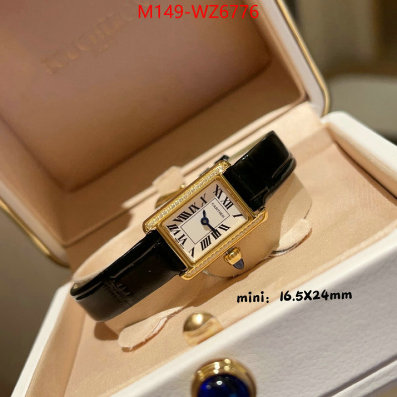 Watch(4A)-Cartier customize best quality replica ID: WZ6776 $: 149USD