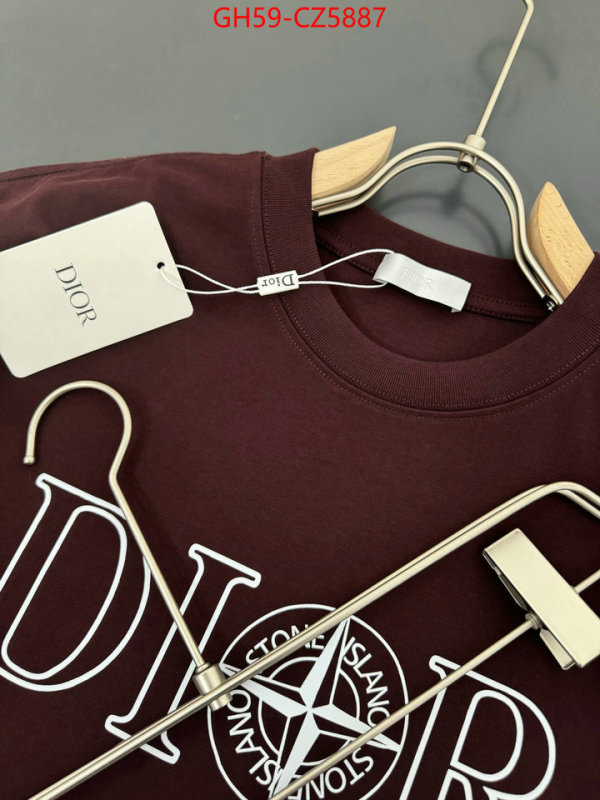 Clothing-Dior what is aaaaa quality ID: CZ5887 $: 59USD