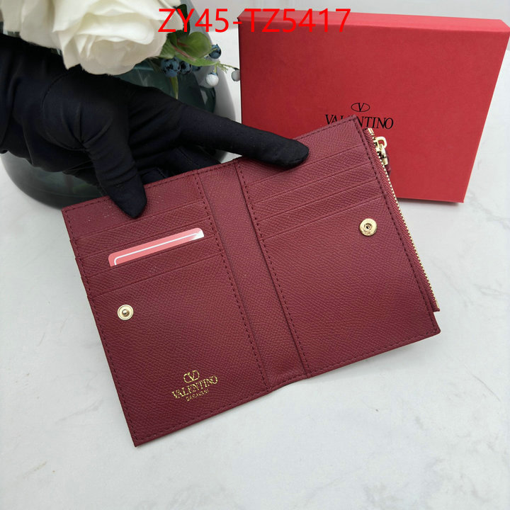 Valentino Bags(4A)-Wallet aaaaa+ replica ID: TZ5417 $: 45USD,