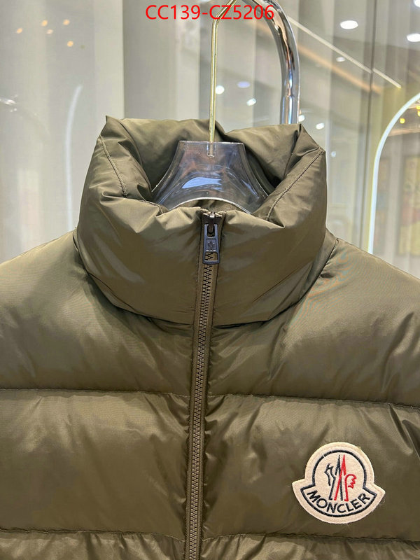 Down jacket Men-Moncler high quality happy copy ID: CZ5206 $: 139USD