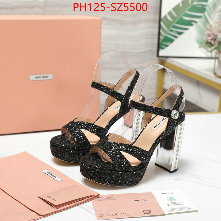 Women Shoes-Miu Miu wholesale designer shop ID: SZ5500 $: 125USD