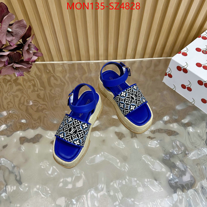 Women Shoes-LV wholesale replica shop ID: SZ4828 $: 135USD