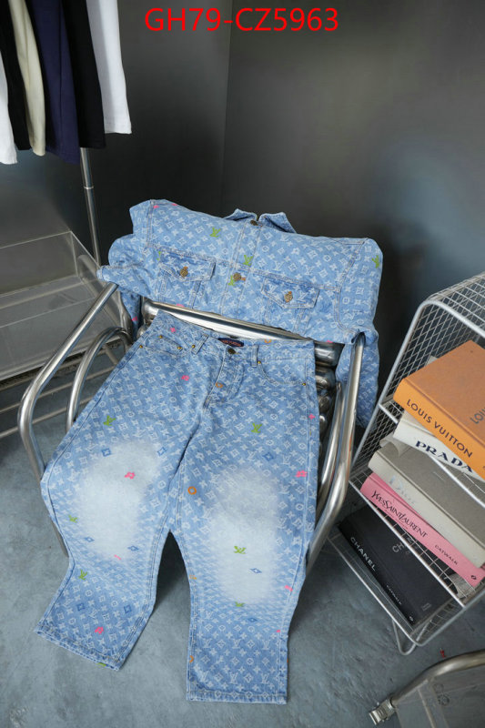 Clothing-LV 2024 aaaaa replica customize ID: CZ5963 $: 79USD