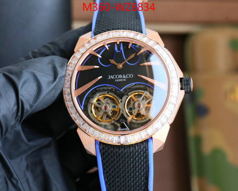 Watch(TOP)-Jacobco buy 2024 replica ID: WZ6834 $: 360USD