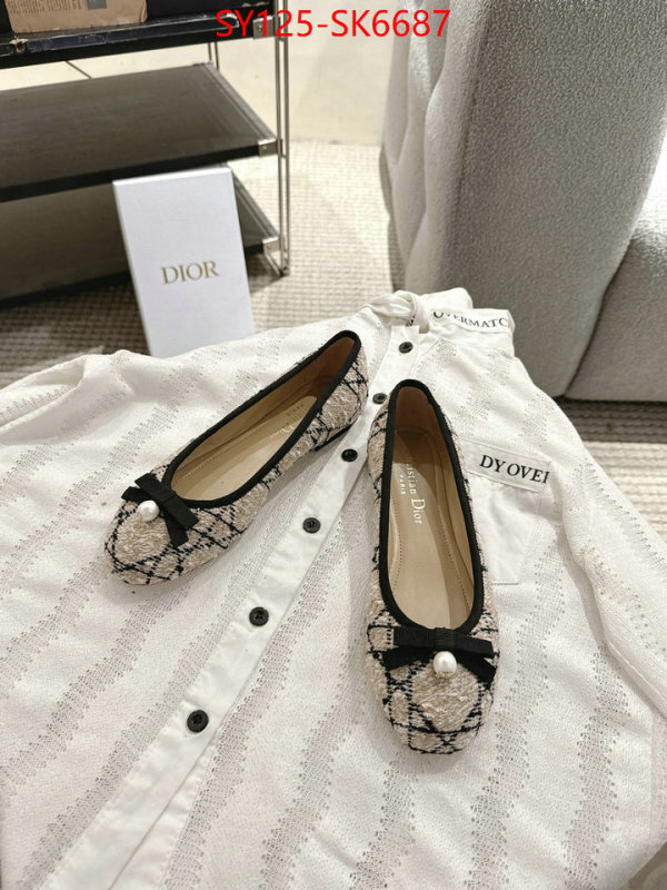 Women Shoes-Dior where to find best ID: SK6687 $: 125USD