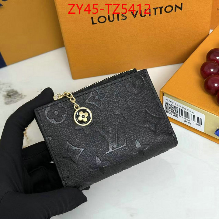 LV Bags(4A)-Wallet top sale ID: TZ5412 $: 45USD,