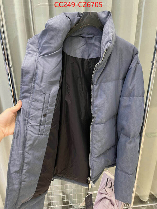 Down jacketMen-Dior high quality customize ID: CZ6705 $: 249USD