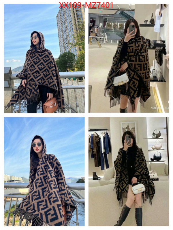 Scarf-Fendi styles & where to buy ID: MZ7401 $: 109USD