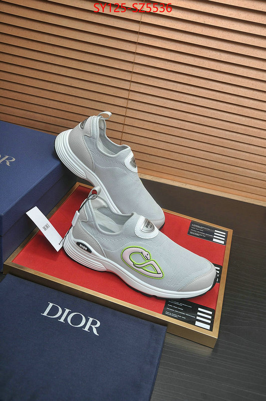 Men shoes-Dior best quality replica ID: SZ5536 $: 125USD
