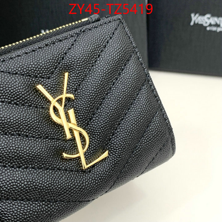 YSL Bags(4A)-Wallet- buy best quality replica ID: TZ5419 $: 45USD,