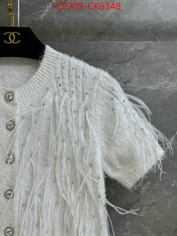 Clothing-Chanel sellers online ID: CK6348 $: 209USD