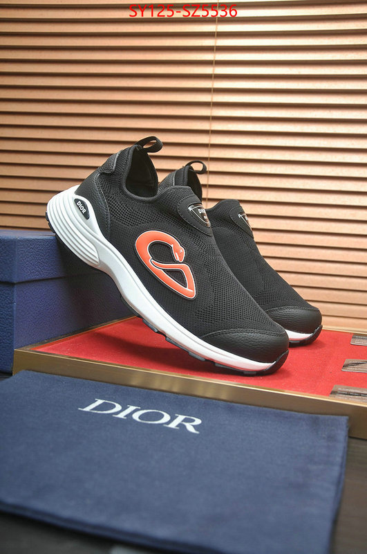 Men shoes-Dior best quality replica ID: SZ5536 $: 125USD