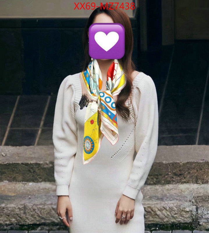 Scarf-Hermes fake cheap best online ID: MZ7438 $: 69USD