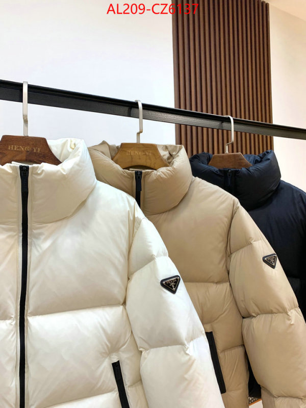 Down jacket Women-Prada the highest quality fake ID: CZ6137 $: 209USD