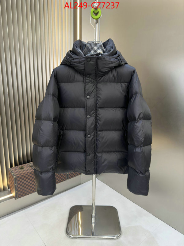 Down jacket Men-Burberry replica 1:1 high quality ID: CZ7237 $: 249USD