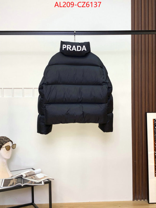 Down jacket Women-Prada the highest quality fake ID: CZ6137 $: 209USD
