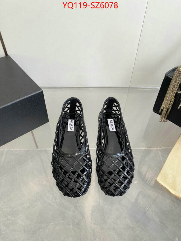 Women Shoes-ALAIA cheap high quality replica ID: SZ6078 $: 119USD