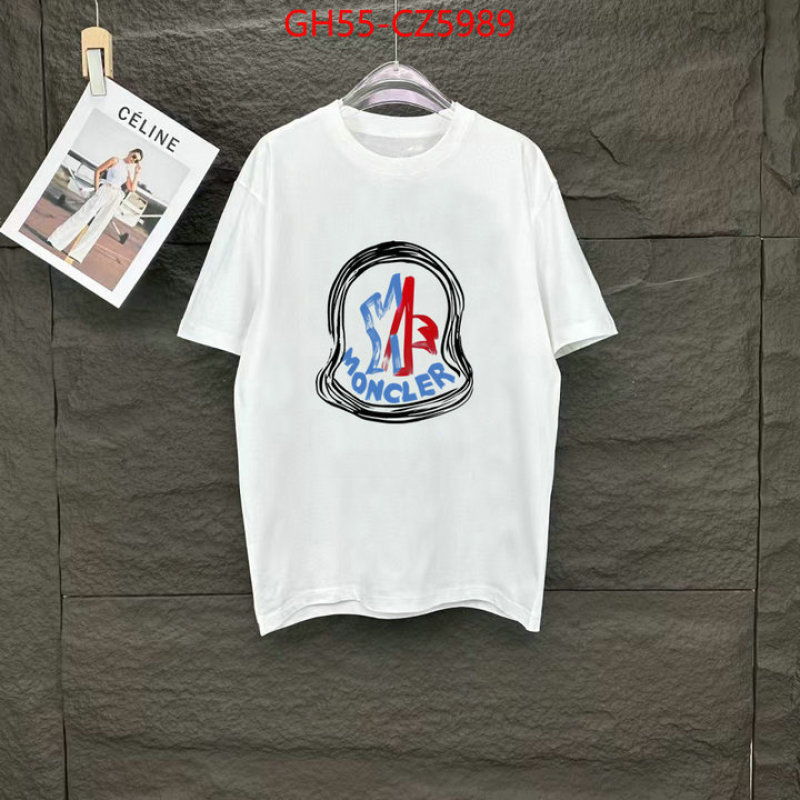 Clothing-Moncler wholesale sale ID: CZ5989 $: 55USD