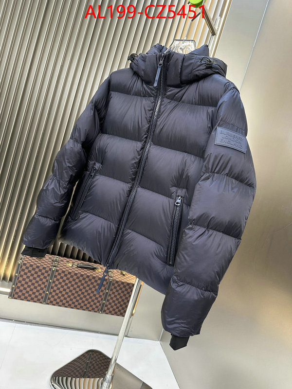 Down jacket Men-Burberry can i buy replica ID: CZ5451 $: 199USD