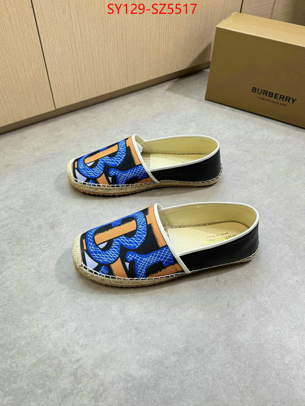 Men Shoes-Burberry aaaaa class replica ID: SZ5517 $: 129USD