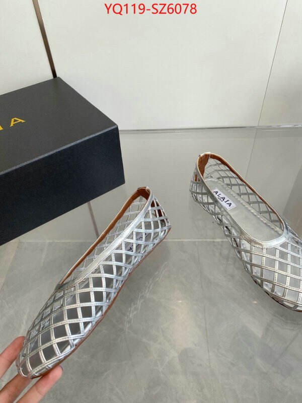 Women Shoes-ALAIA cheap high quality replica ID: SZ6078 $: 119USD