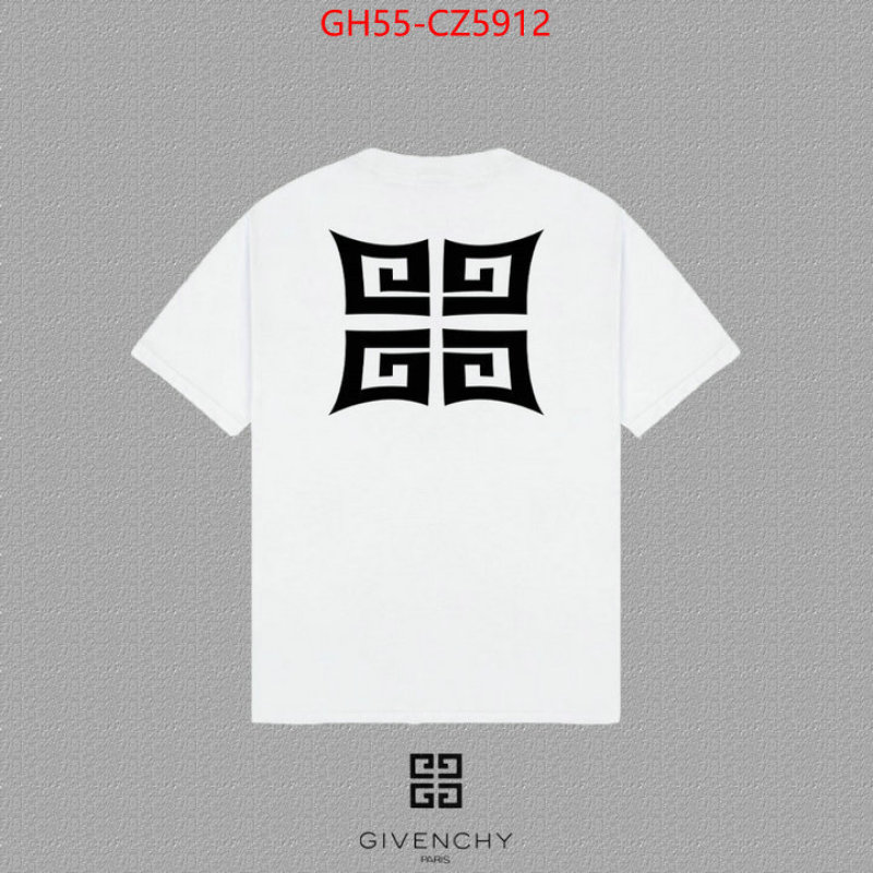 Clothing-Givenchy we provide top cheap aaaaa ID: CZ5912 $: 55USD