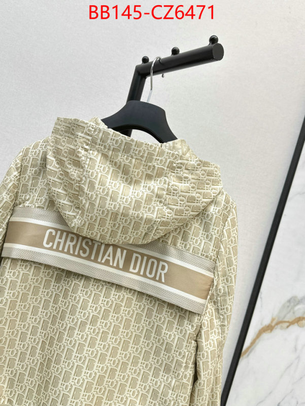 Clothing-Dior aaaaa quality replica ID: CZ6471 $: 145USD