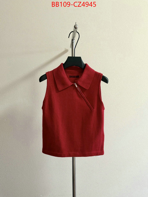 Clothing-MIU MIU what is aaaaa quality ID: CZ4945 $: 109USD