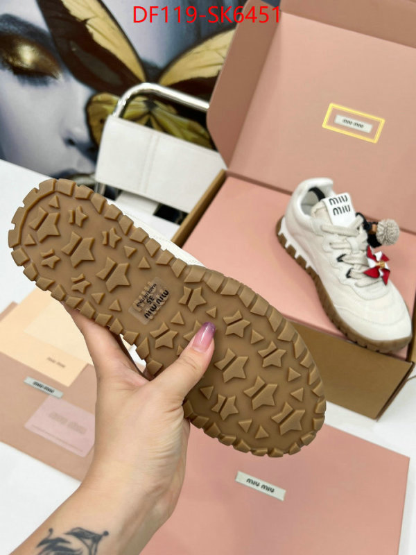 Women Shoes-Miu Miu quality replica ID: SK6451 $: 119USD