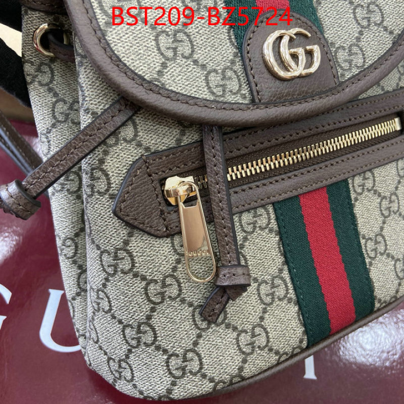 Gucci Bags(TOP)-Backpack- high-end designer ID: BZ5724