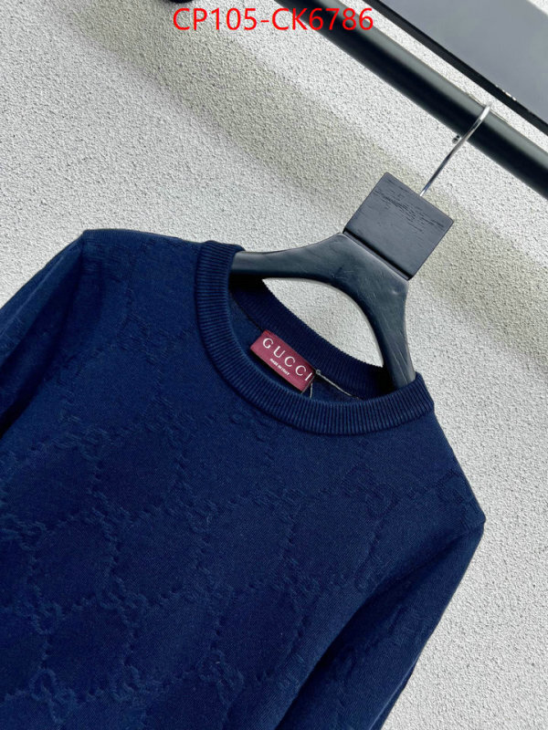 Clothing-Gucci wholesale replica shop ID: CK6786 $: 105USD