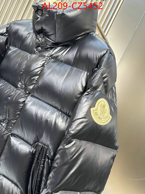 Down jacket Men-Moncler luxury cheap ID: CZ5452 $: 209USD