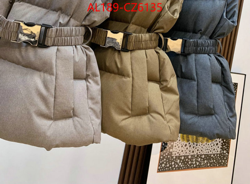 Down jacket Women-Prada buy best quality replica ID: CZ6135 $: 189USD